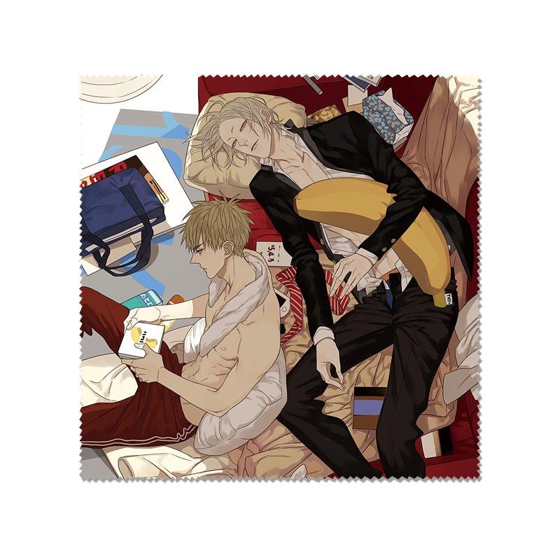 Khăn lau kính 19 days OLD XIAN TANJIU đam mỹ ảnh đẹp in hình anime chibi quà tặng xinh xắn dễ thương