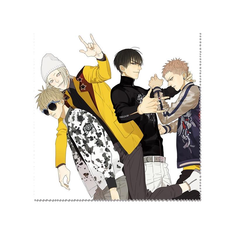 Khăn lau kính 19 days OLD XIAN TANJIU đam mỹ ảnh đẹp in hình anime chibi quà tặng xinh xắn dễ thương