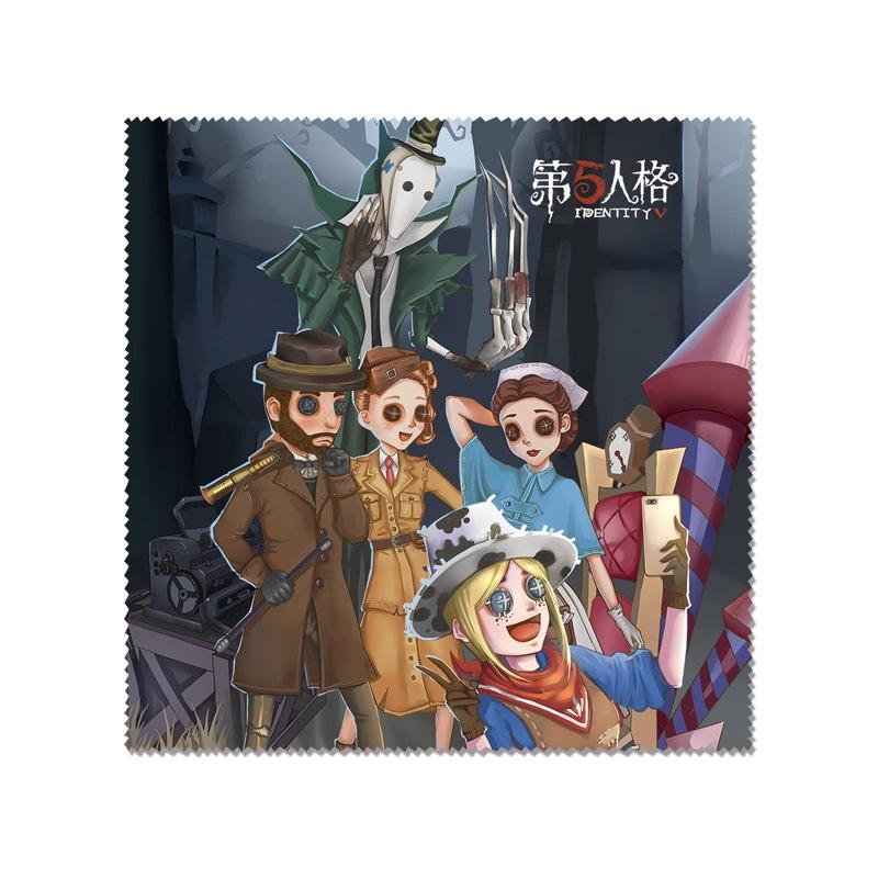 Khăn lau kính Identity V Nhân Cách Thứ Năm ảnh đẹp in hình anime chibi quà tặng xinh xắn dễ thương