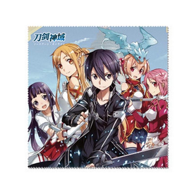 Khăn lau kính Sword Art Online Đao kiếm thần vực ảnh đẹp in hình anime chibi quà tặng xinh xắn dễ thương
