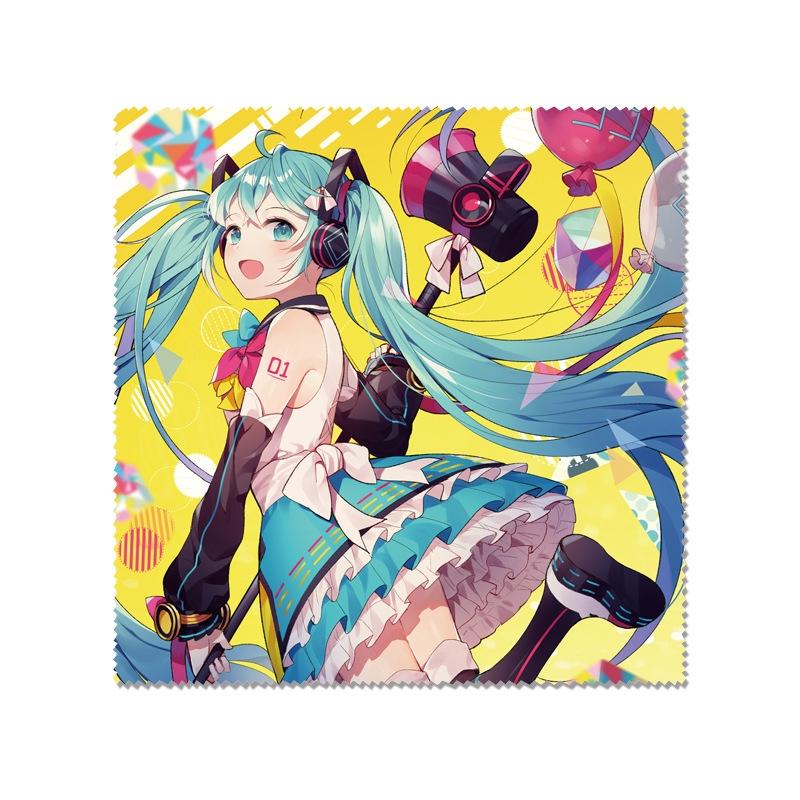 Khăn lau kính Miku Hatsune ảnh đẹp in hình anime chibi quà tặng xinh xắn dễ thương