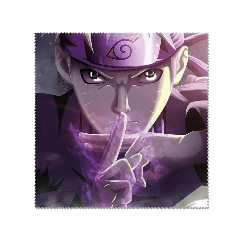 Khăn lau kính Naruto Shippuuden Boruto ảnh đẹp in hình anime chibi quà tặng xinh xắn dễ thương
