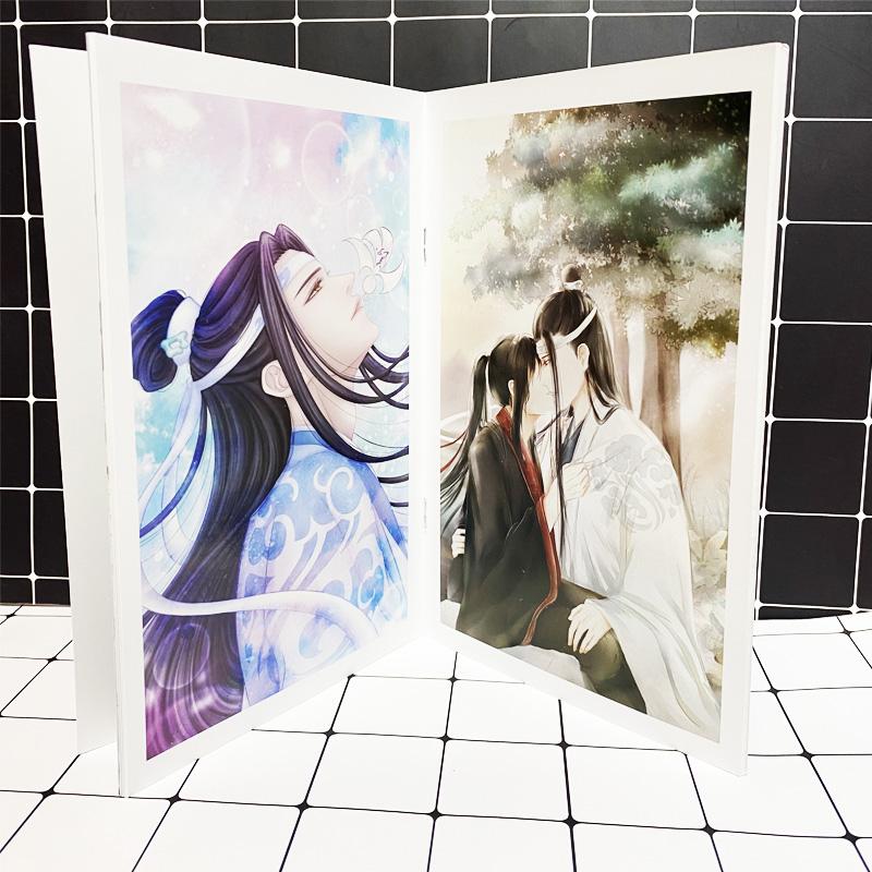 Album ảnh Mini Photobook Ma đạo tổ sư Lam Vong Cơ Ngụy Vô Tiện in hình anime chibi