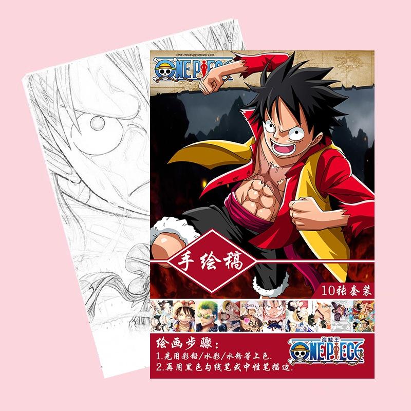 Tranh tô màu Anime One Piece TTM-0002 | Shopee Việt Nam