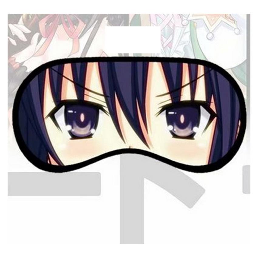 Bịt mắt Date A Live Cuộc hẹn sống còn miếng che mắt ngủ in hình anime chibi