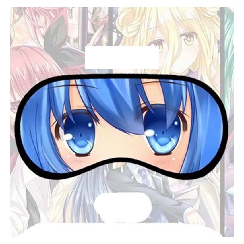 Bịt mắt Date A Live Cuộc hẹn sống còn miếng che mắt ngủ in hình anime chibi