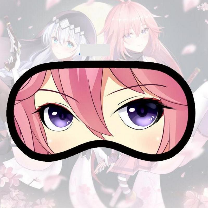 Bịt mắt Honkai Impact 3 Sakura miếng che mắt ngủ in hình anime chibi