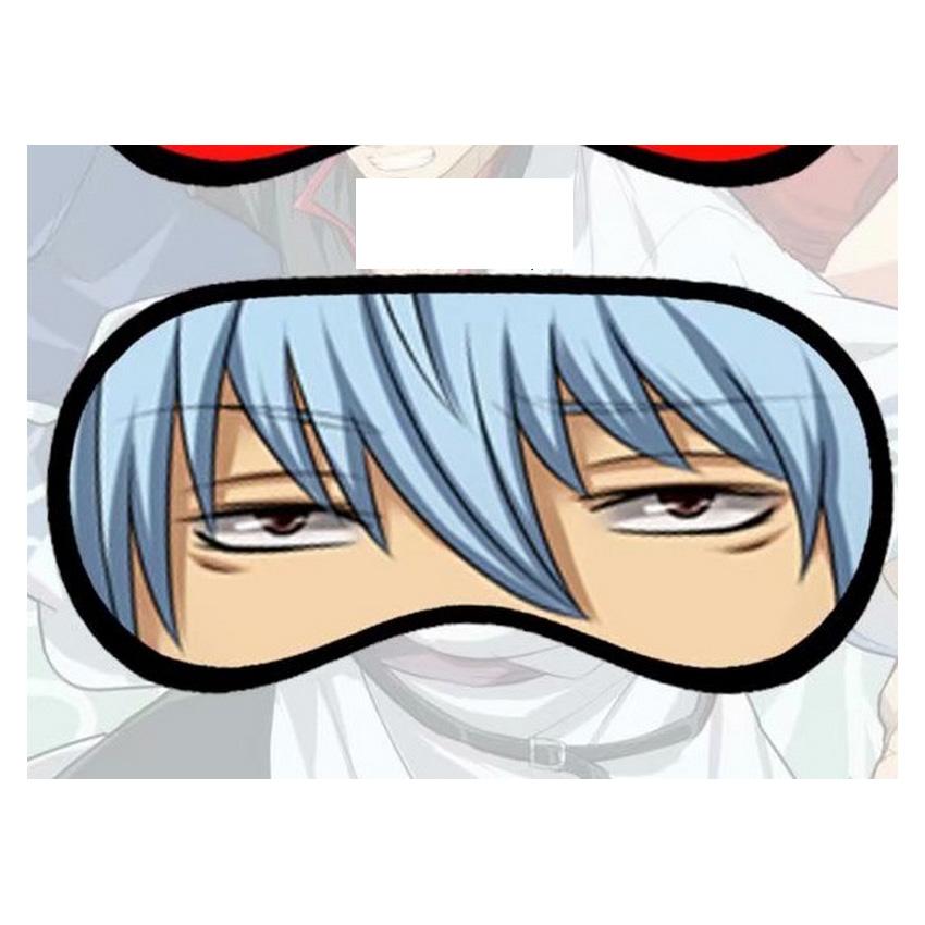 Bịt mắt Gintama Linh hồn bạc Okita miếng che mắt ngủ in hình anime chibi