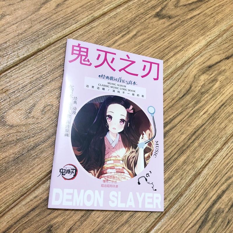 Mini Photobook Kimetsu no Yaiba Thanh gươm diệt quỷ in hình anime