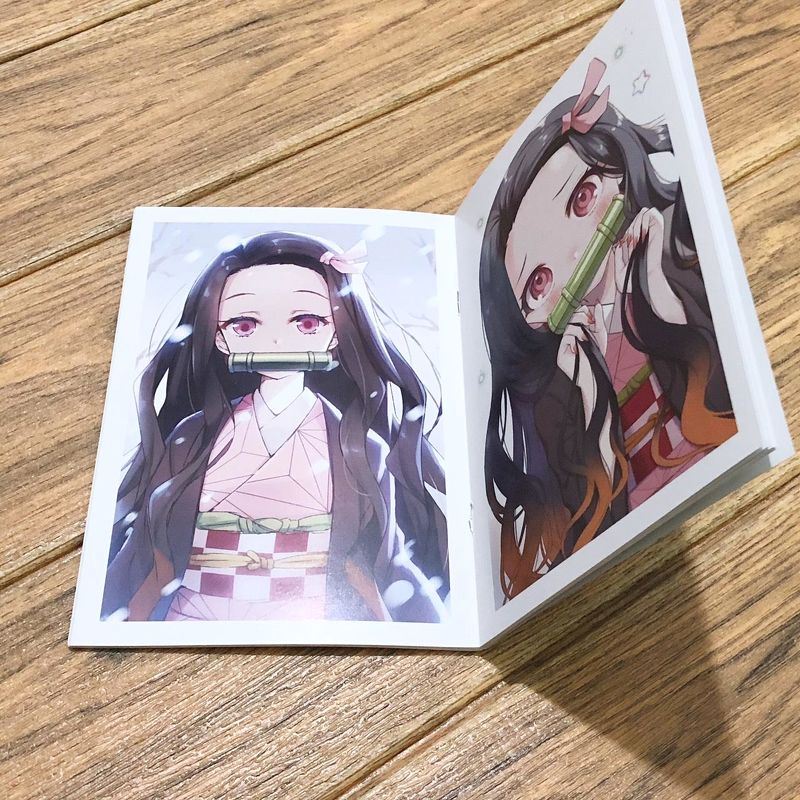 Mini Photobook Kimetsu no Yaiba Thanh gươm diệt quỷ in hình anime