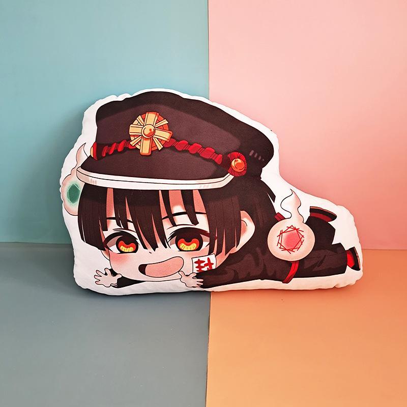 Móc khóa bông Jibaku Shounen Hanako-kun Ác quỷ trong nhà xí dạng gối in hình anime chibi quà tặng xinh xắn