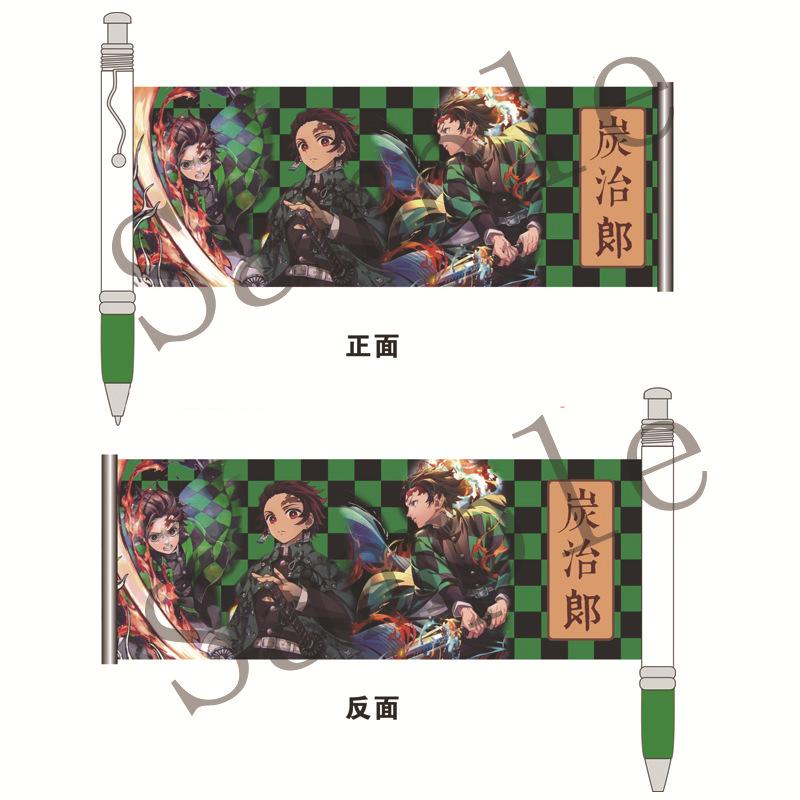 Bút kéo Kimetsu no Yaiba Thanh gươm diệt qu in hình anime chibi
