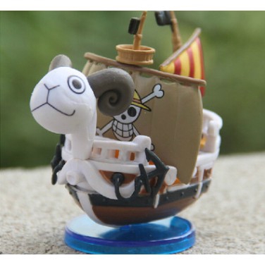 (Mini) Mô hình tàu cướp biển hoạt hình One Piece Merry Sunny Golden Sunshine Marine