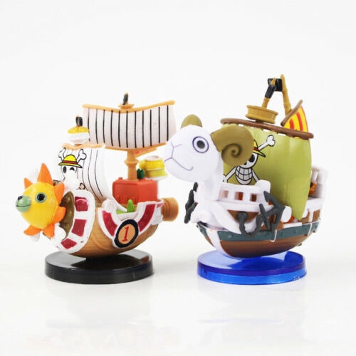 (Mini) Mô hình tàu cướp biển hoạt hình One Piece Merry Sunny Golden Sunshine Marine