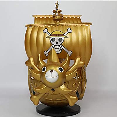 (Mini) Mô hình tàu cướp biển hoạt hình One Piece Merry Sunny Golden Sunshine Marine