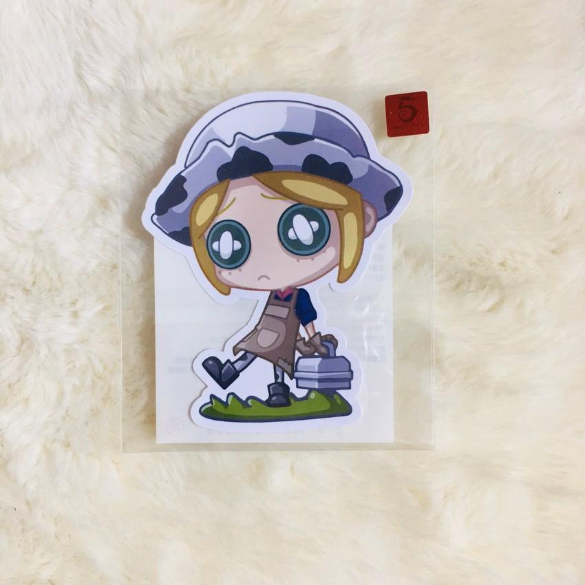 ( Lẻ ) Sticker Identity V Ảnh dán Nhân cách thứ 5 OFF in hình anime chibi