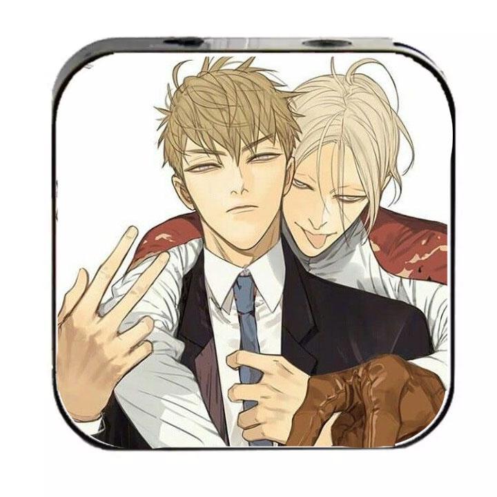 Máy nghe nhạc 19 Days cầm tay mini tặng tai nghe cắm dây có mic và dây sạc mp3 anime chibi