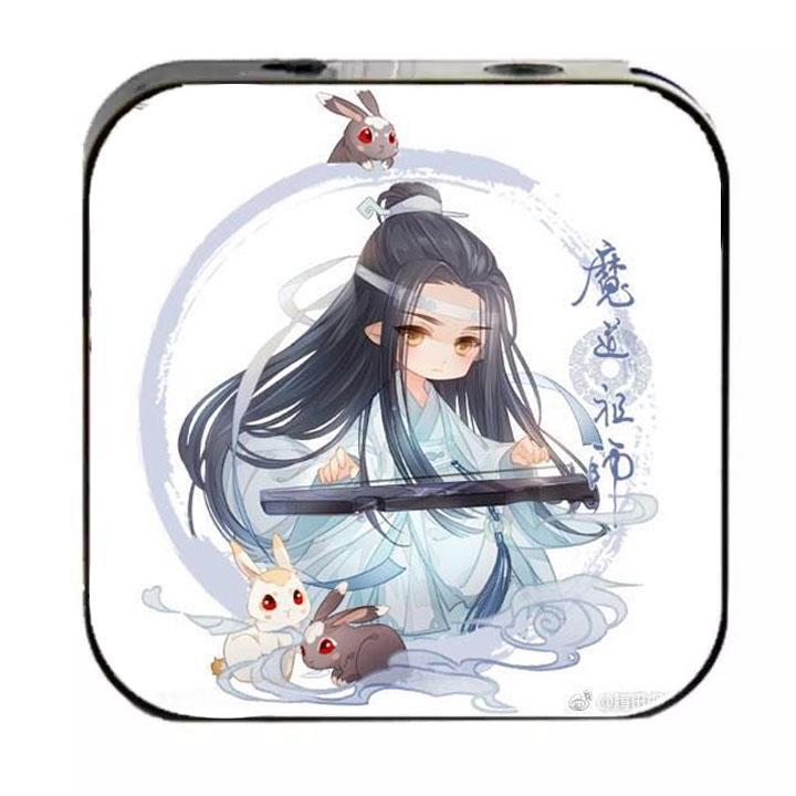 Máy nghe nhạc Lam Vong Cơ Ma đạo tổ sư cầm tay mini tặng tai nghe cắm dây có mic và dây sạc mp3 anime chibi