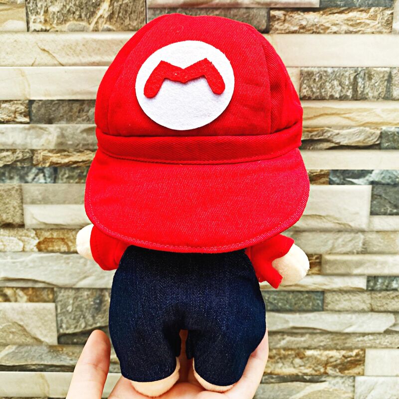 Outfit Doll Mario bộ quần áo yếm cho búp bê dễ thương xinh xắn