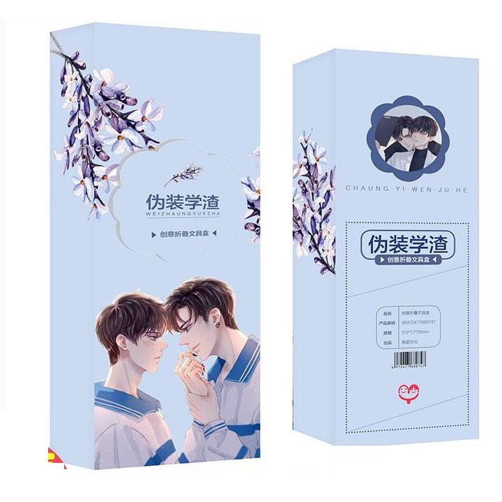 Hộp bút Ngụy Trang Học Tra Bóp viết cute ống cắm bút thông minh anime chibi quà tặng xinh xắn dễ thương