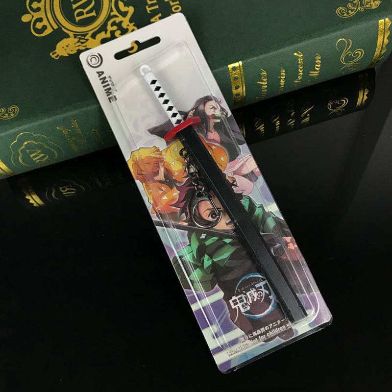 ( Mẫu 17cm ) Mô hình móc khóa kiếm Kimetsu no yaiba Thanh Gươm Diệt Quỷ trưng bày anime
