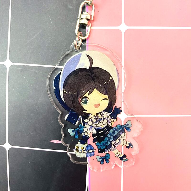 ( Mica trong acrylic ) Móc khóa anime Identity V Nhân cách thứ năm ver1 chibi anime