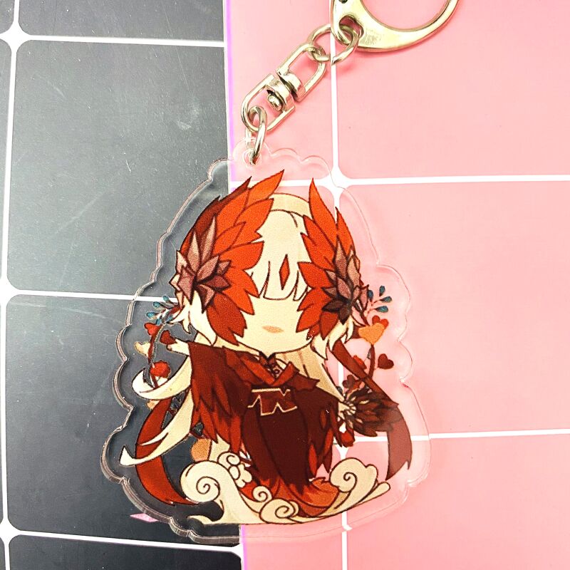 ( Mica trong acrylic ) Móc khóa anime Identity V Nhân cách thứ năm ver1 chibi anime
