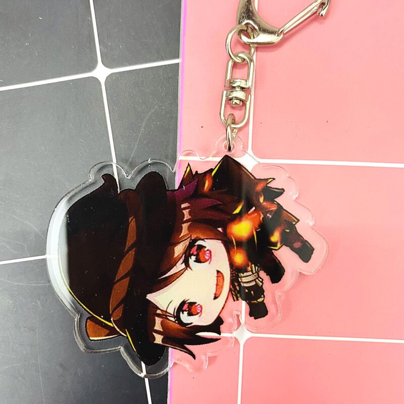 ( Mica trong acrylic ) Móc khóa anime Identity V Nhân cách thứ năm ver1 chibi anime