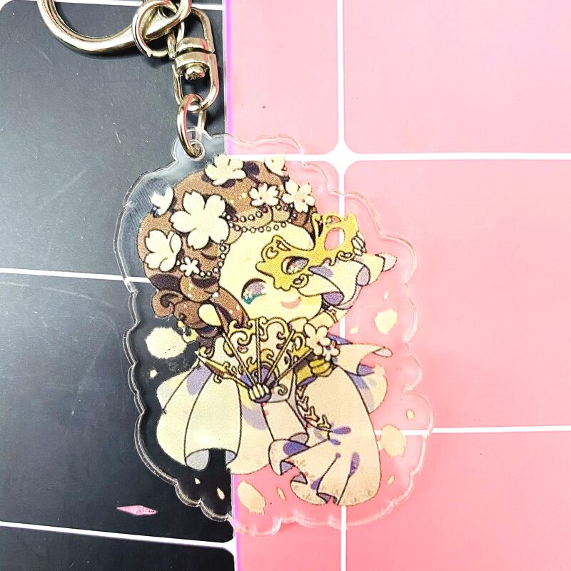 ( Mica trong acrylic ) Móc khóa anime Identity V Nhân cách thứ năm ver1 chibi anime