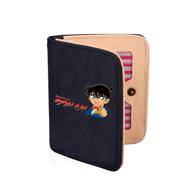 Ví Thám tử lừng danh Conan bóp tiền cầm tay gập gọn in hình anime