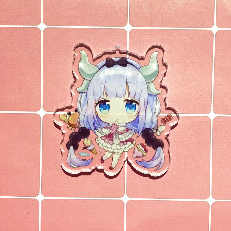 Miếng nhựa trang trí Lam Vong Cơ Ngụy Vô Tiện Kobayashi quà tặng anime xinh xắn dễ thương