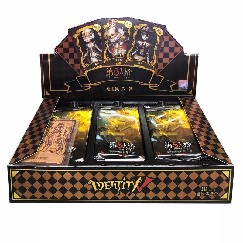 Set 8 cái ảnh thẻ nhân vật Identity V SUY DIỄN MANH MỐI có skill và hộp đựng card anime chibi
