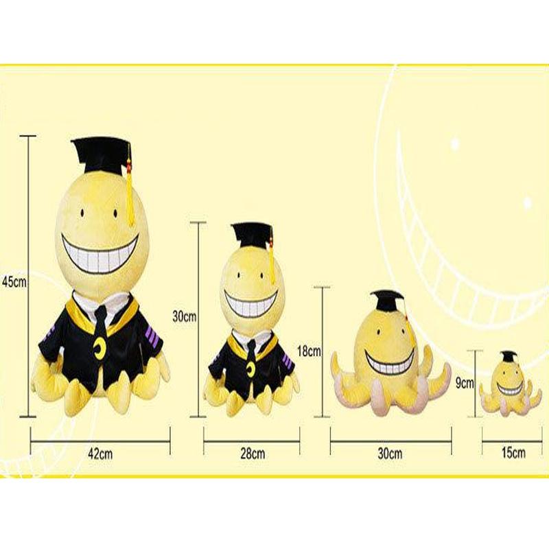Đồ chơi thú nhồi bông Lớp học ám sát bạch tuộc bông thầy giáo