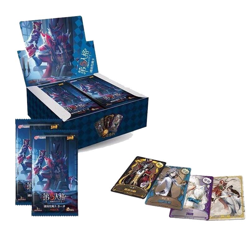 Set 8 cái ảnh thẻ nhân vật Identity V SUY DIỄN MANH MỐI có skill và hộp đựng card anime chibi