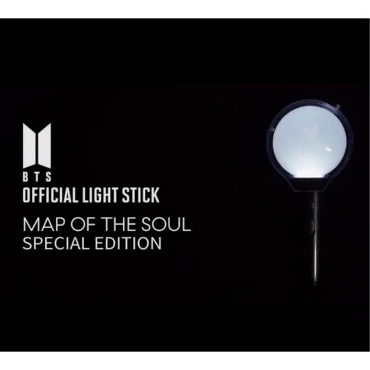 (kèm pin map) Gậy cổ vũ lightstick BTS UNOFF bomb ver 4 map of the soul có kết nối Bluetooth đổi màu