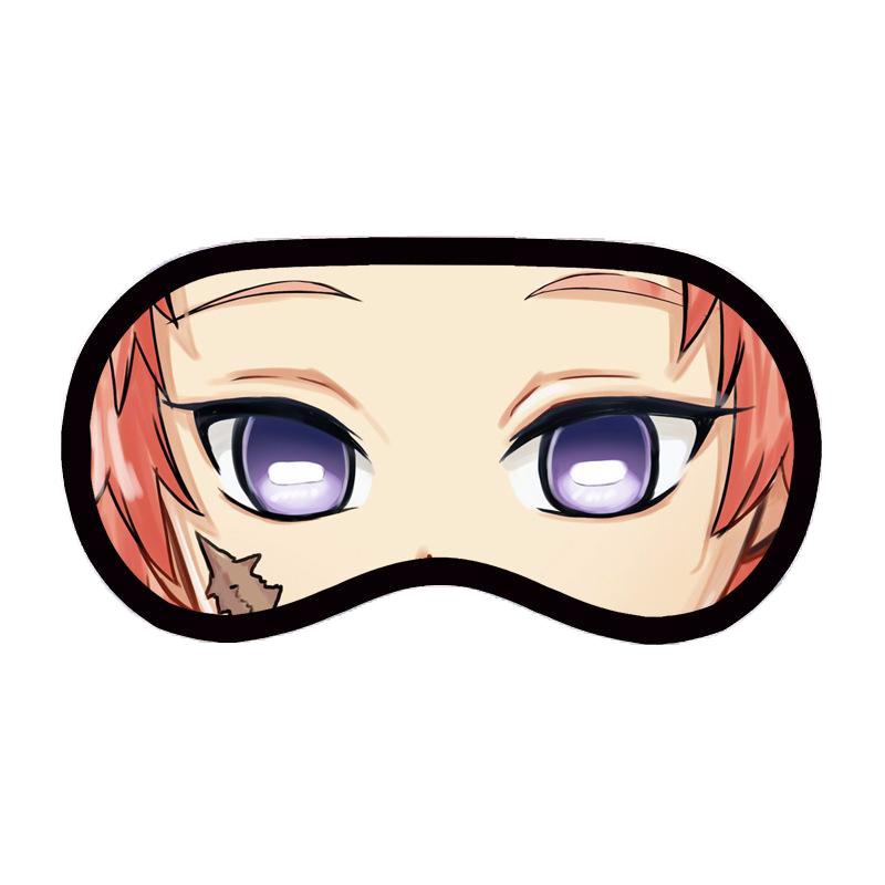 Bịt mắt KIMETSU NO YAIBA trụ cột miếng che mắt ngủ in hình anime chibi