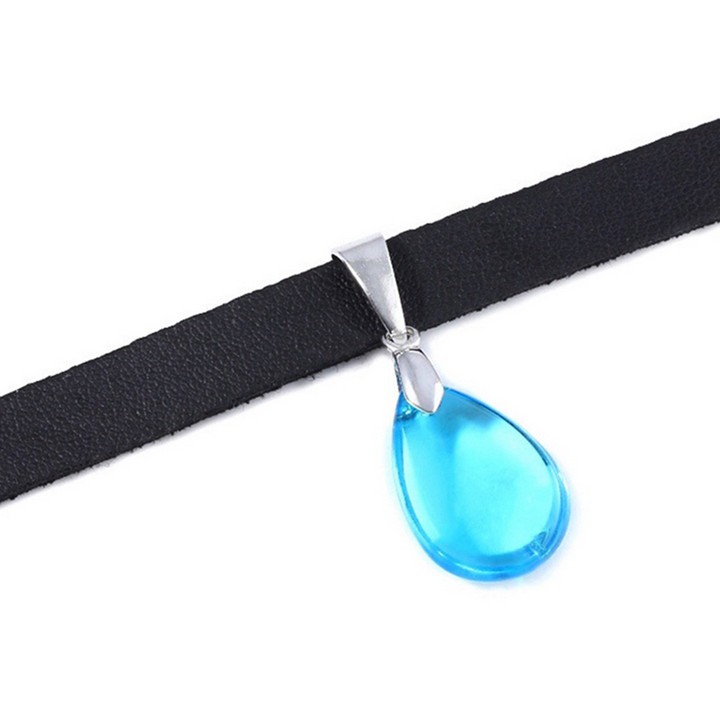 Dây chuyền Tenki No Ko Vòng cổ Hina anime Đứa con của thời tiết màu xanh choker