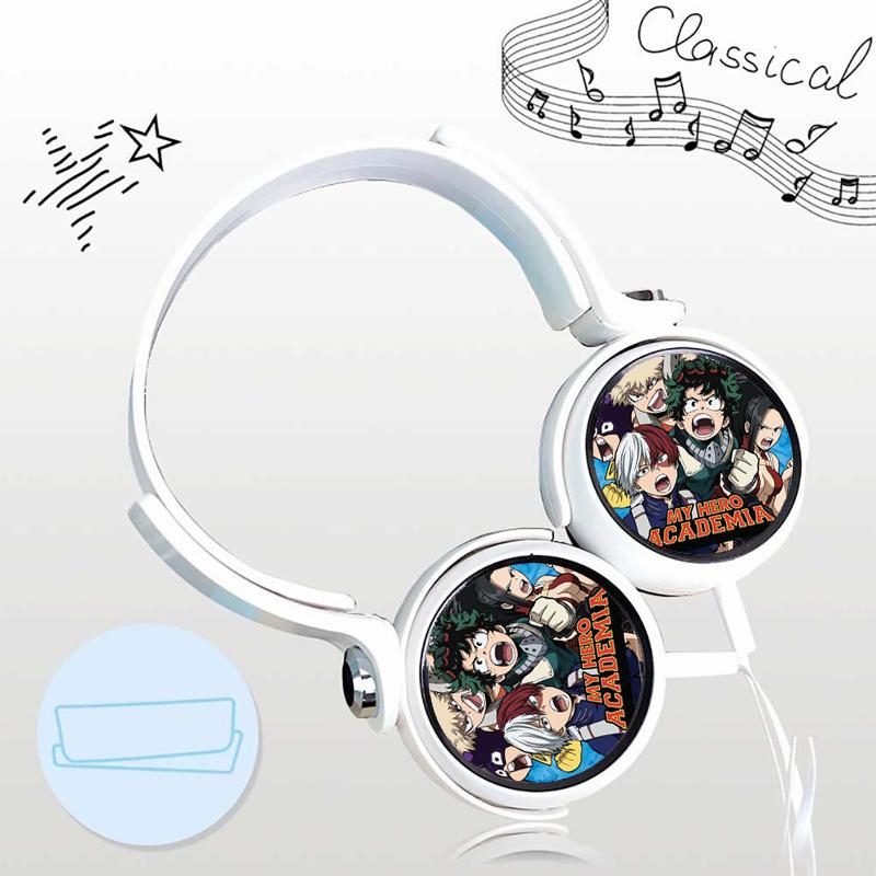 Tai nghe Học Viện Anh Hùng My Hero Academia thiết kế thông minh cá tính cắm dây có mic