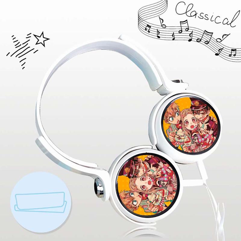 Tai nghe Jibaku Shounen Hanako-kun thiết kế thông minh cá tính cắm dây có mic