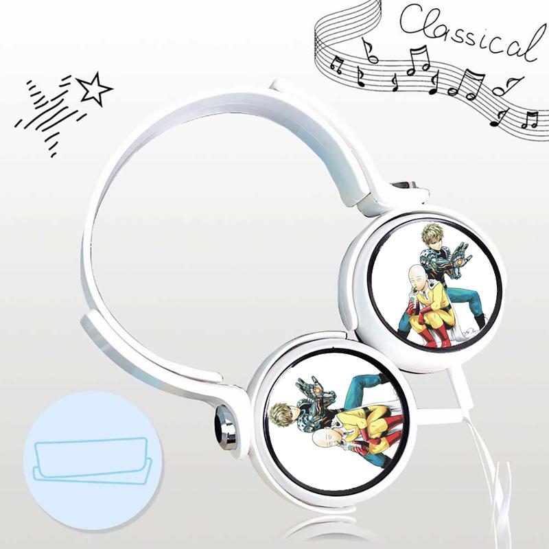 Tai nghe One punch-man thiết kế thông minh cá tính cắm dây có mic