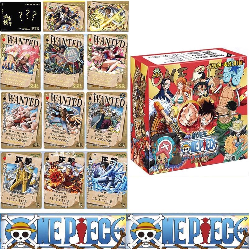 Set 8 cái ảnh thẻ nhân vật One Piece và hộp đựng card anime chibi
