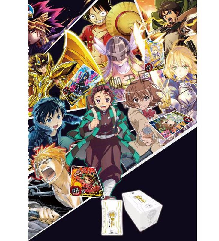 Set 8 ảnh thẻ anime SHOUNEN KIMETSU NO YAI BA ONE PIECE ATTACK ON TITAN SAO BLEACH YUGIOH FATE