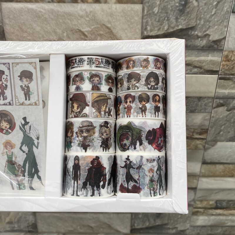 Băng dính Identity V washi tape trang trí bàn học trang trí nhà cửa đẹp