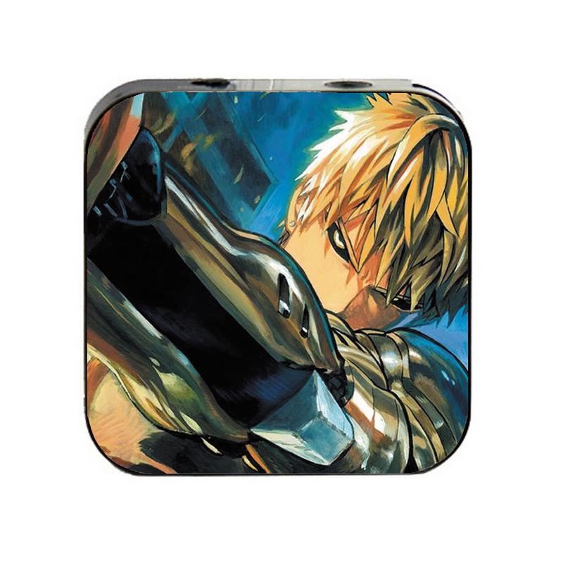 Máy nghe nhạc Anime OnePunch Man - Cú đấm hủy diệt cầm tay mini tặng tai nghe cắm dây có mic và dây sạc mp3 anime chibi