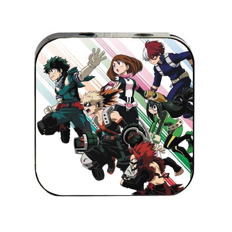 Máy nghe Boku no Hero Academia - Học viện anh hùng cầm tay mini tặng tai nghe cắm dây có mic và dây sạc mp3 anime chibi