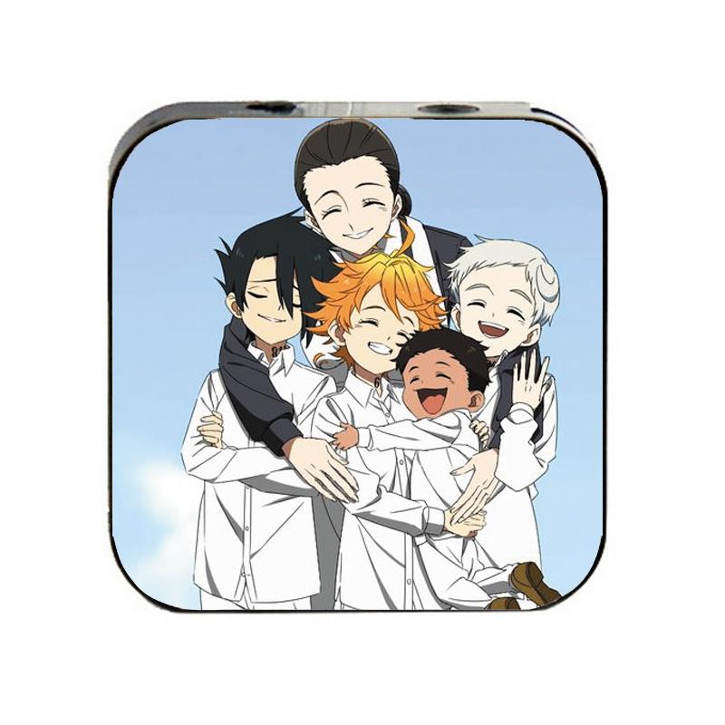 Máy nghe nhạc Miền Đất Hứa - The Promised Neverland cầm tay mini tặng tai nghe cắm dây có mic và dây sạc mp3 anime chibi