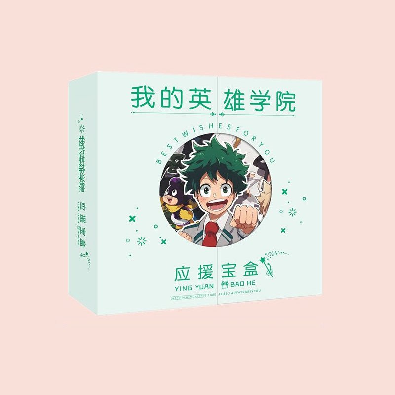 Hộp quà viền tròn Boku no Hero Academia Học viện anh hùng