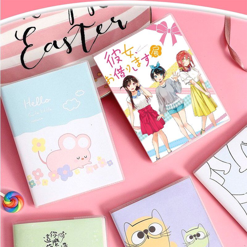 Sổ tay Kanojo Okarishimasu DỊCH VỤ THUÊ BẠN GÁI A6 in hình anime chibi