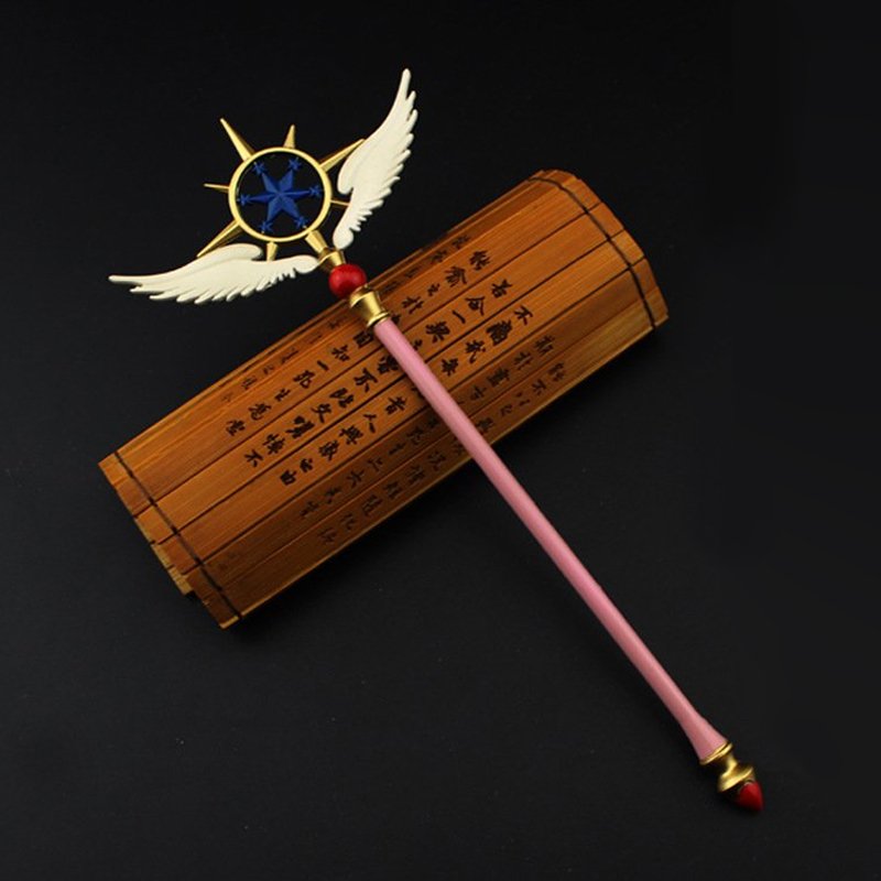 Mô hình mini quyền trượng Sakura Cardcaptor màu hồng