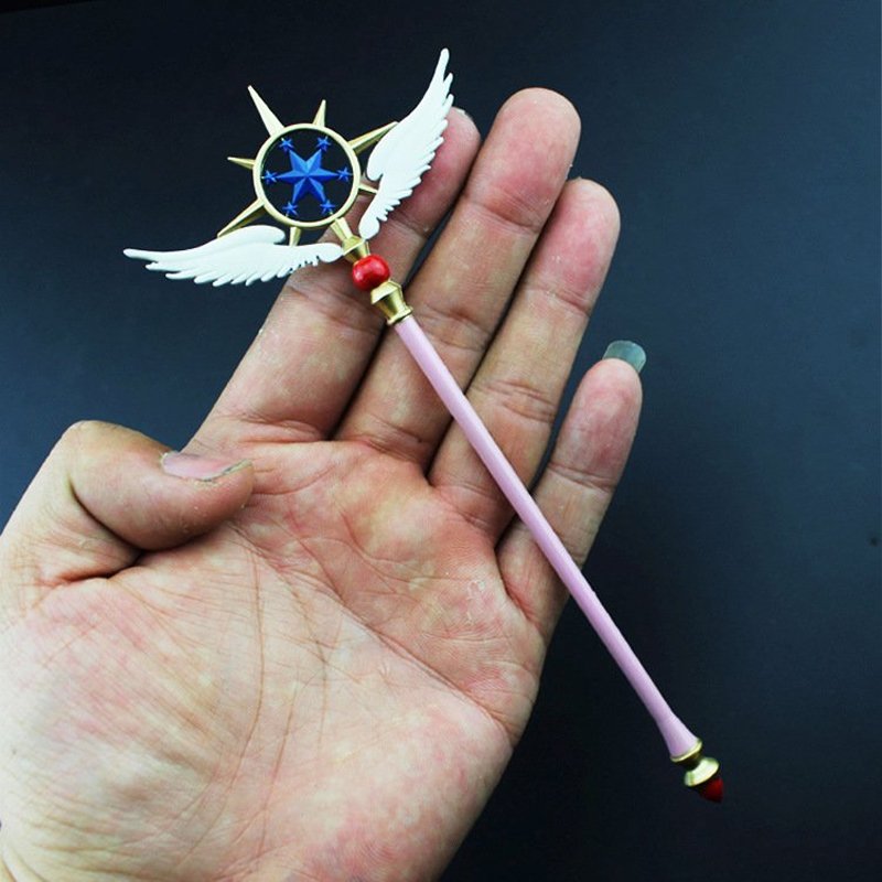 Mô hình mini quyền trượng Sakura Cardcaptor màu hồng